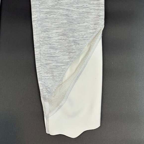 Lululemon Train Times 7/8 Pant Space Ice Grey Alpine White Size 8 - Picture 11 of 11